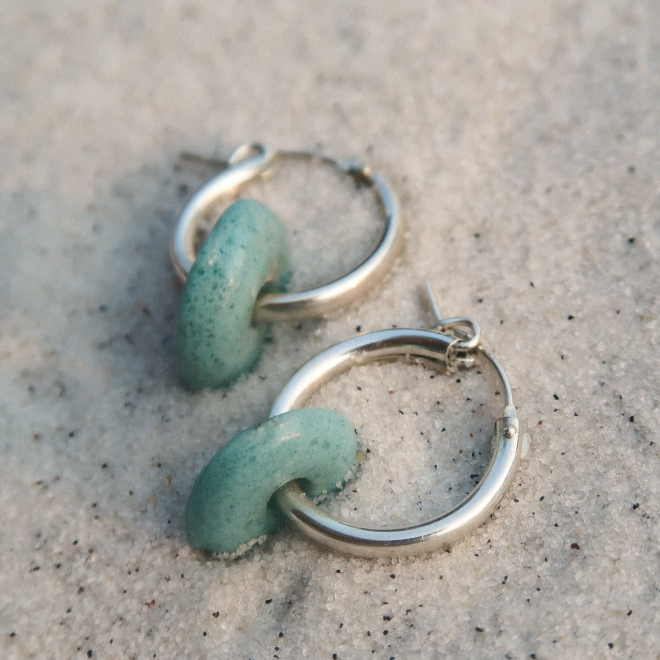 Aqua Glass Huggies