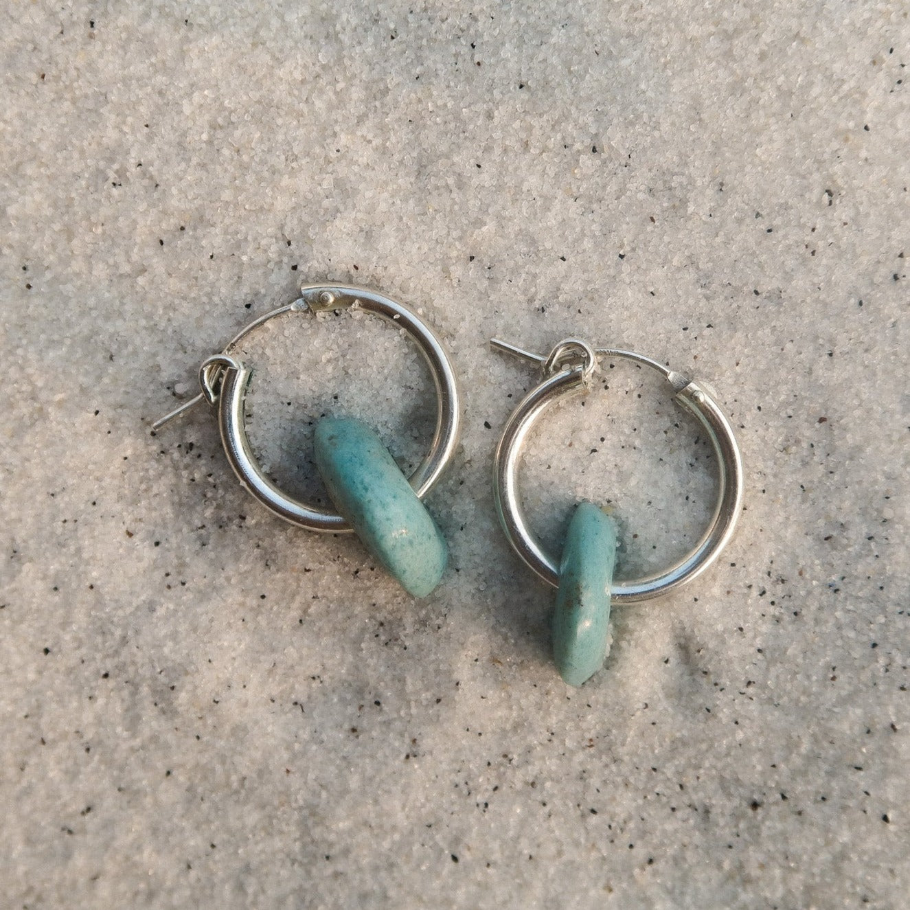 Aqua Glass Huggies
