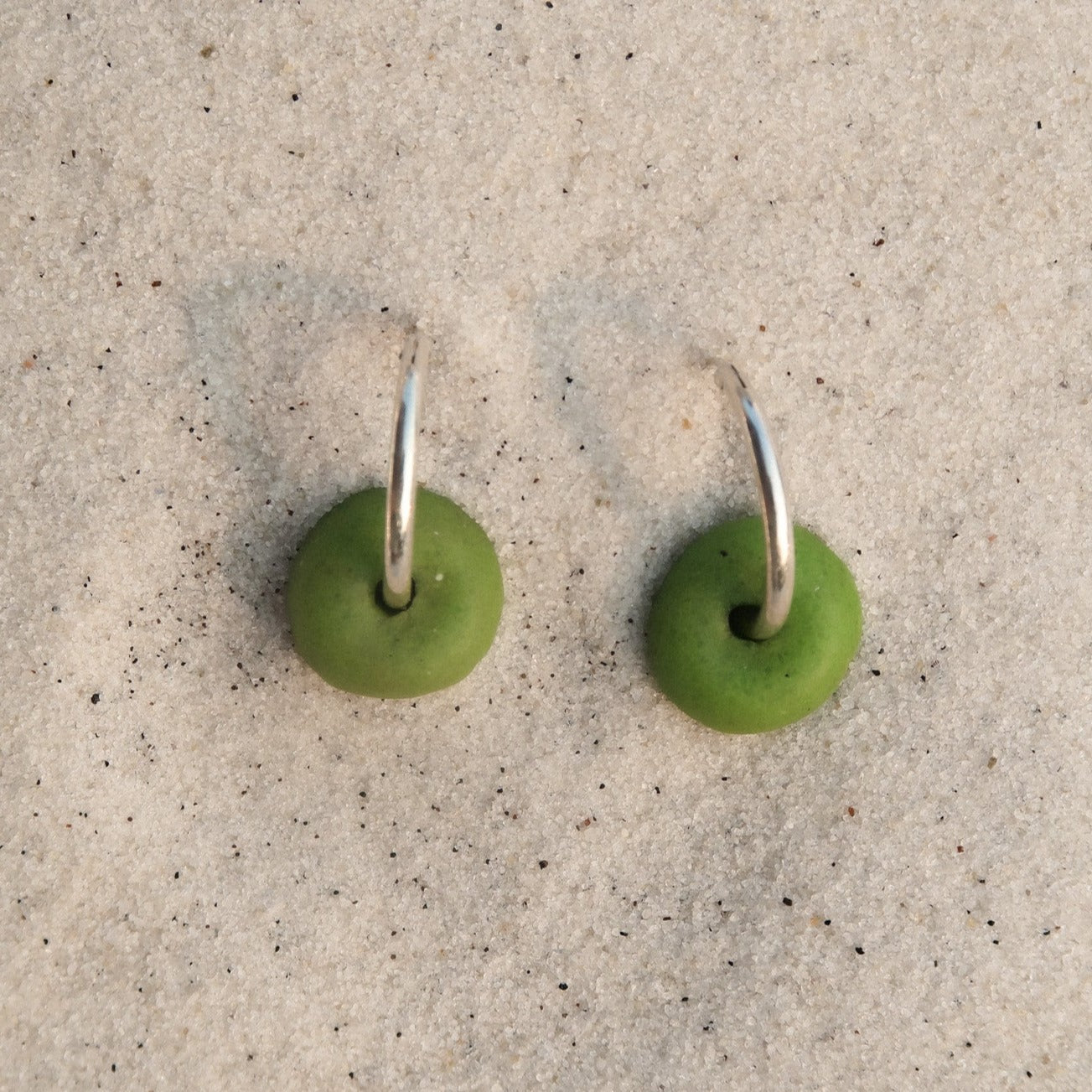 Palm Glass Hoops