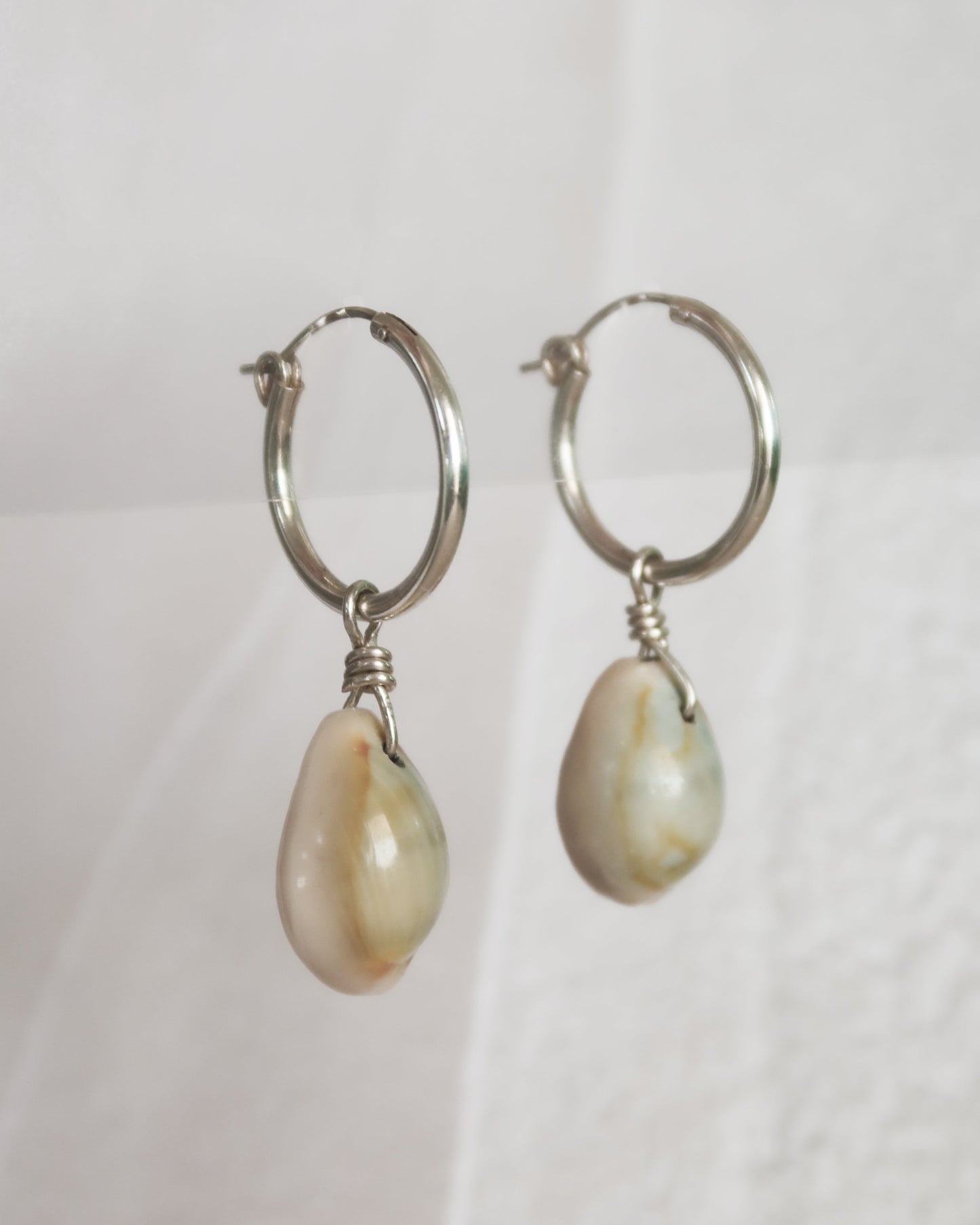 Laguna Cowrie Hoops