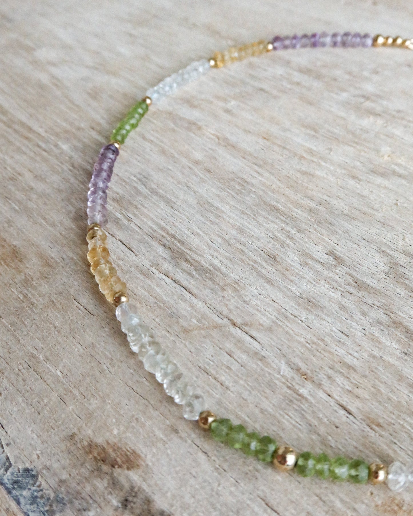 Aura Gemstone Necklace