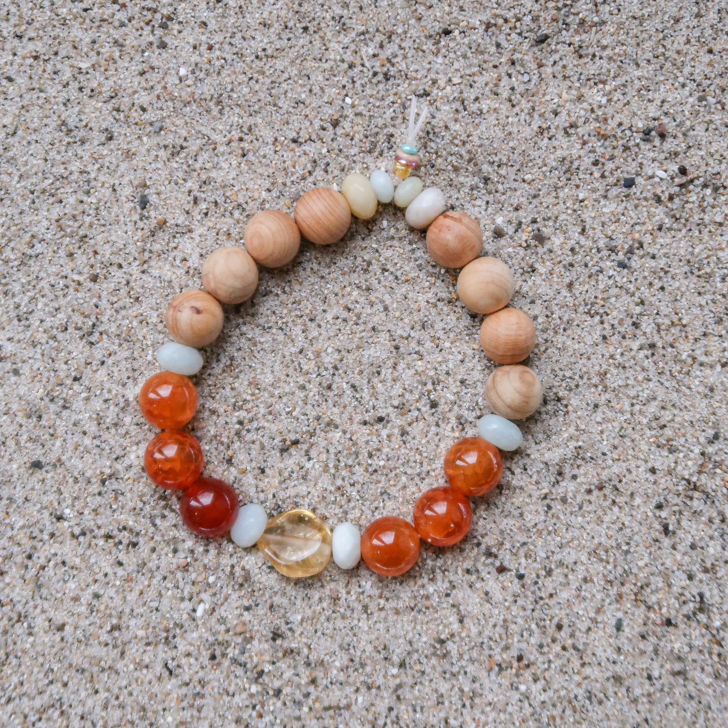 Bonita Springs Fire Agate Bracelet