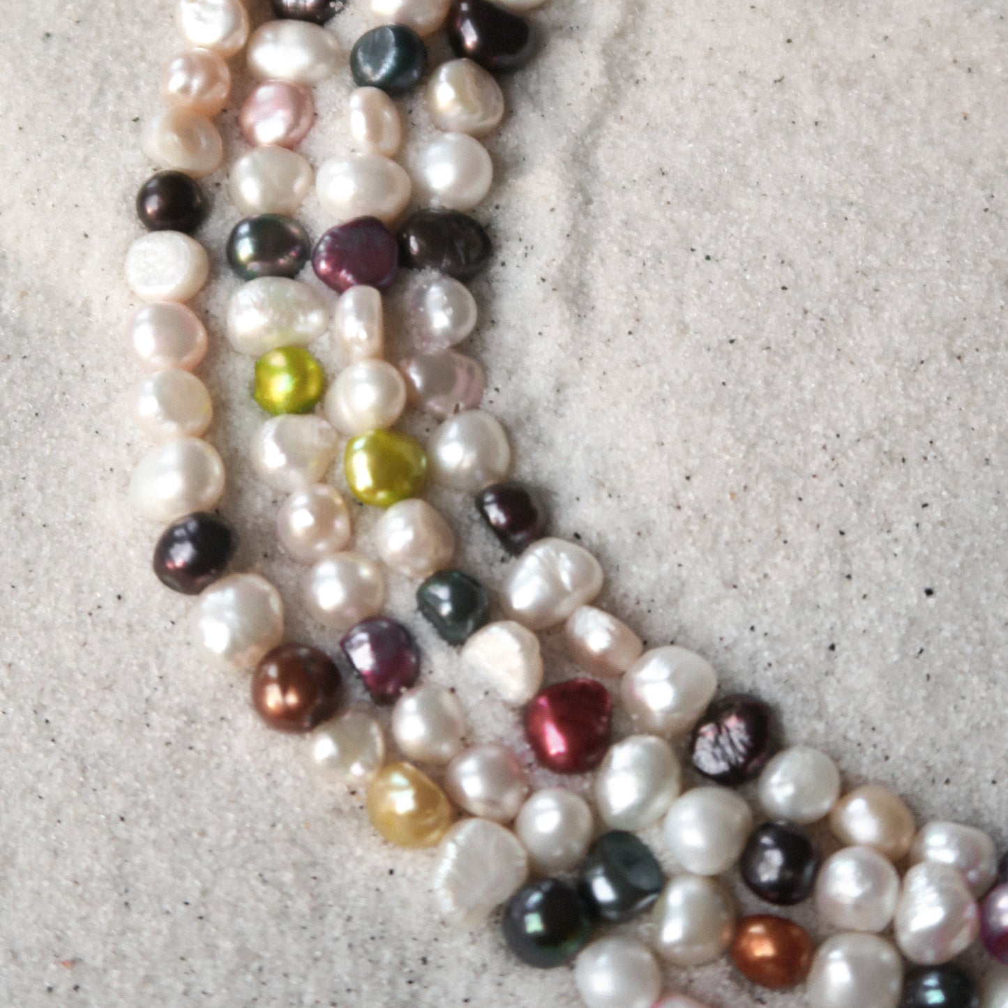 Large Party Waves Pearl Necklace