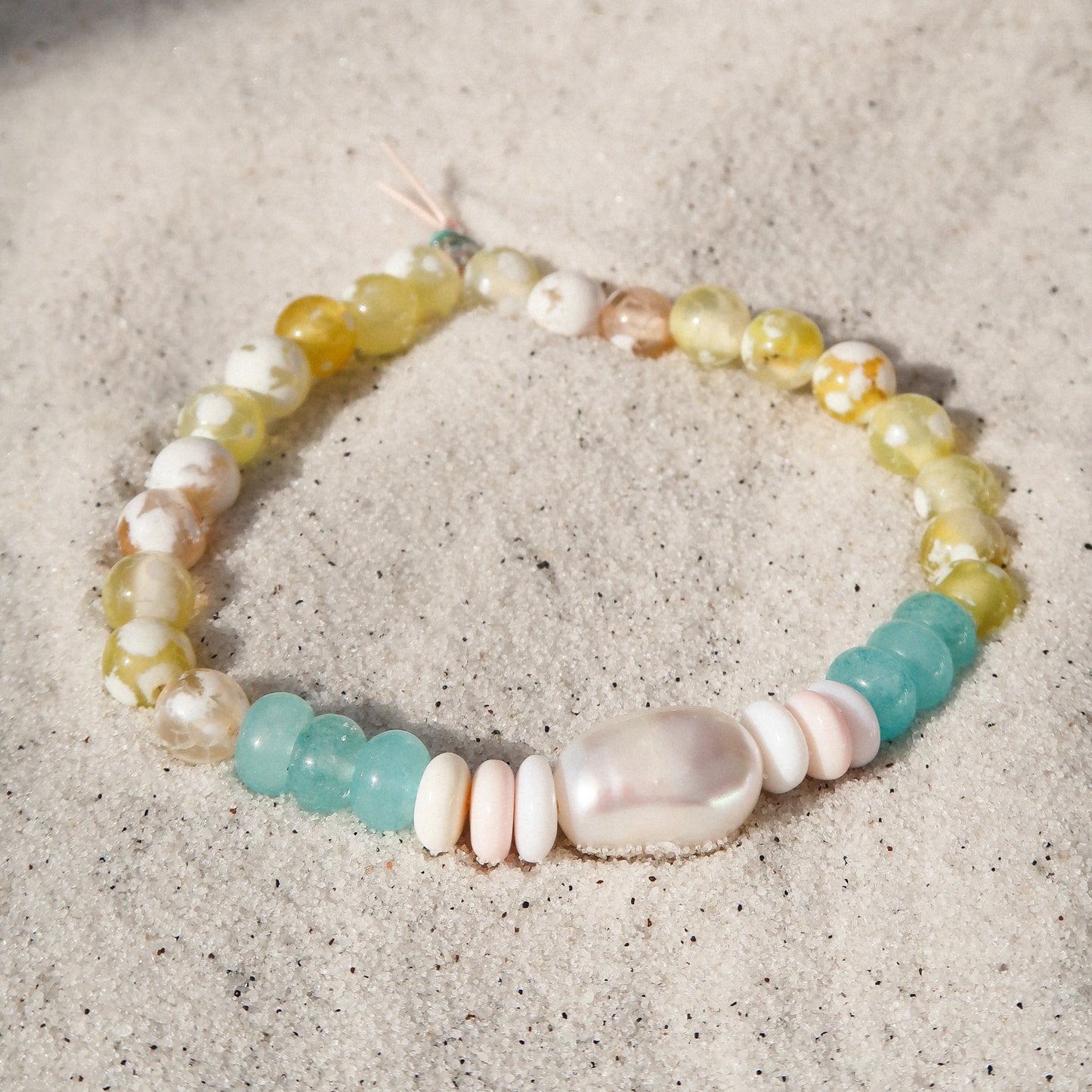 Ocean Drive Pearl Bracelet