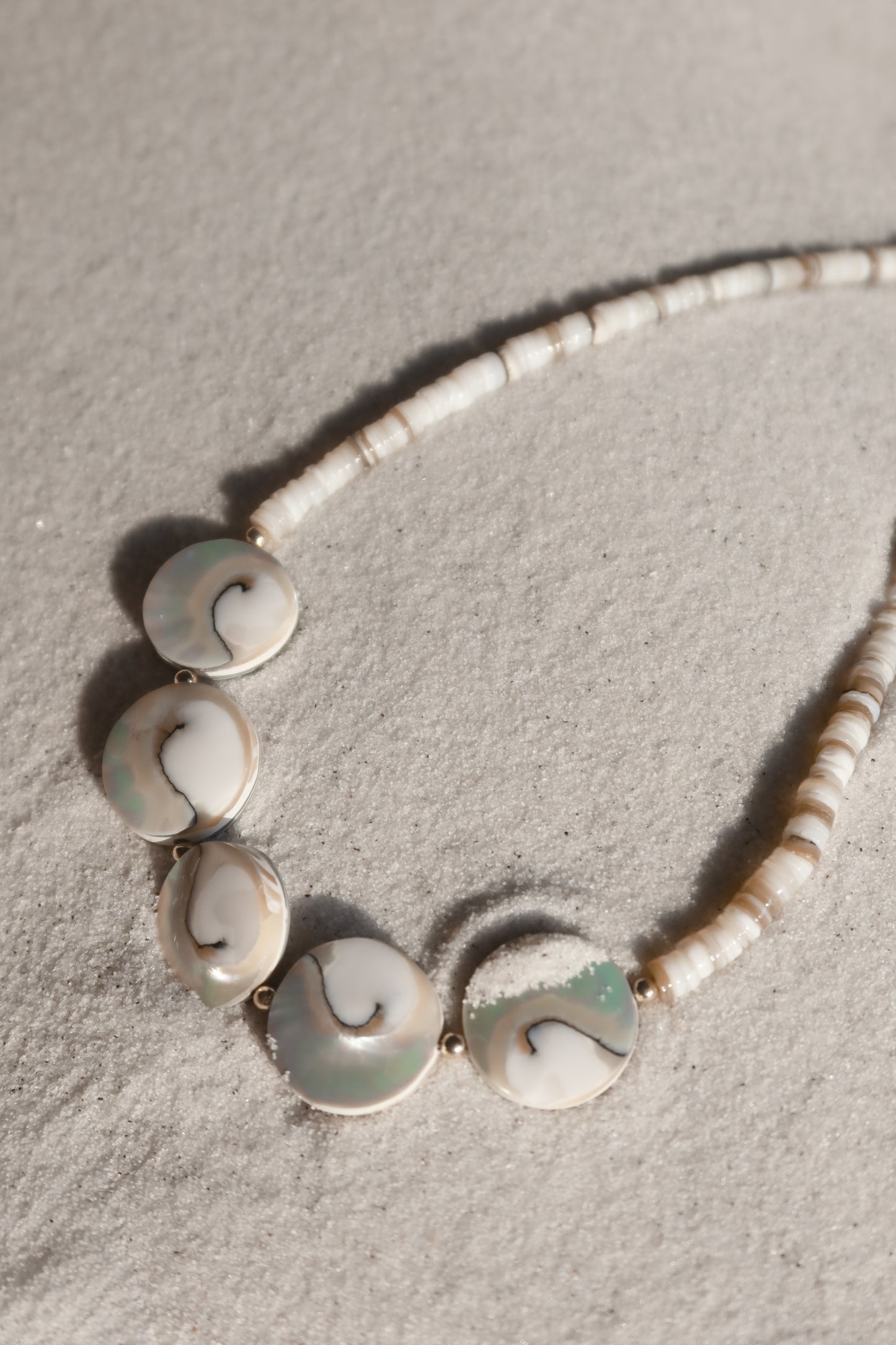 Beachcomber Nautilus Coin Necklace