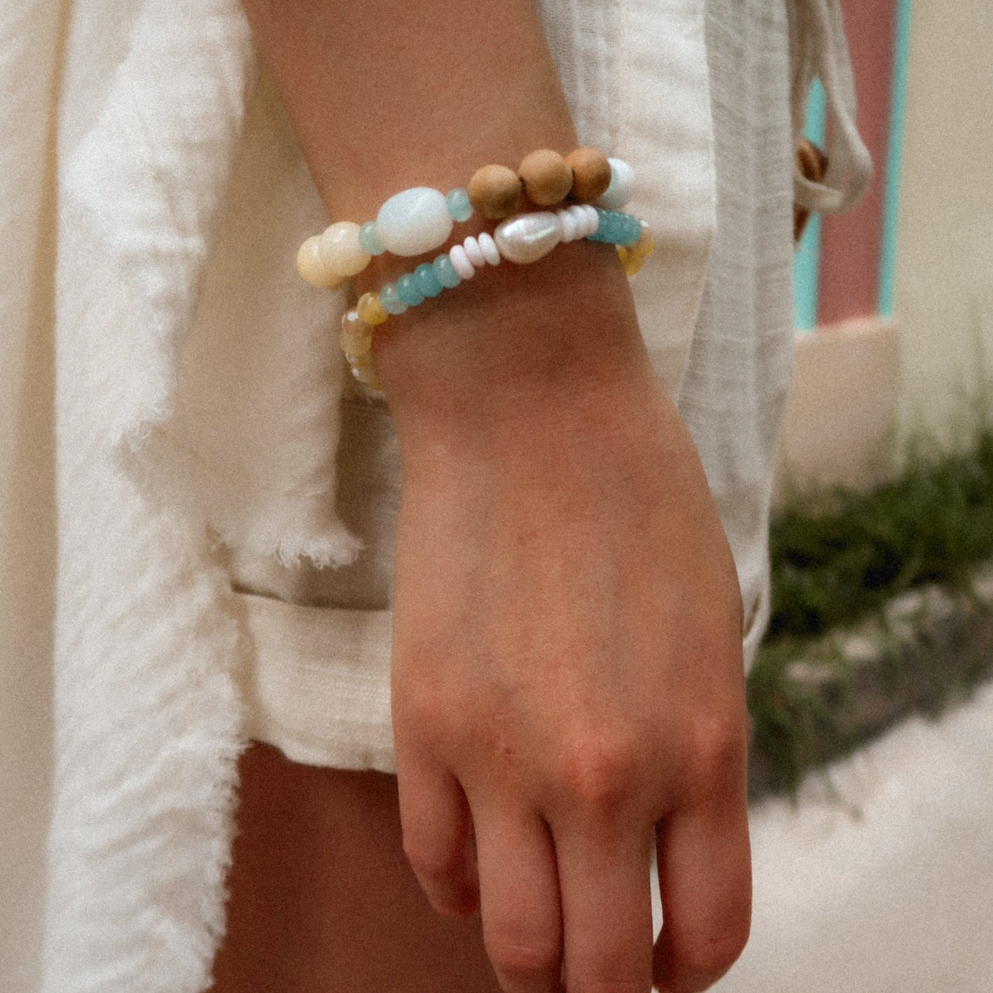 Ocean Drive Pearl Bracelet