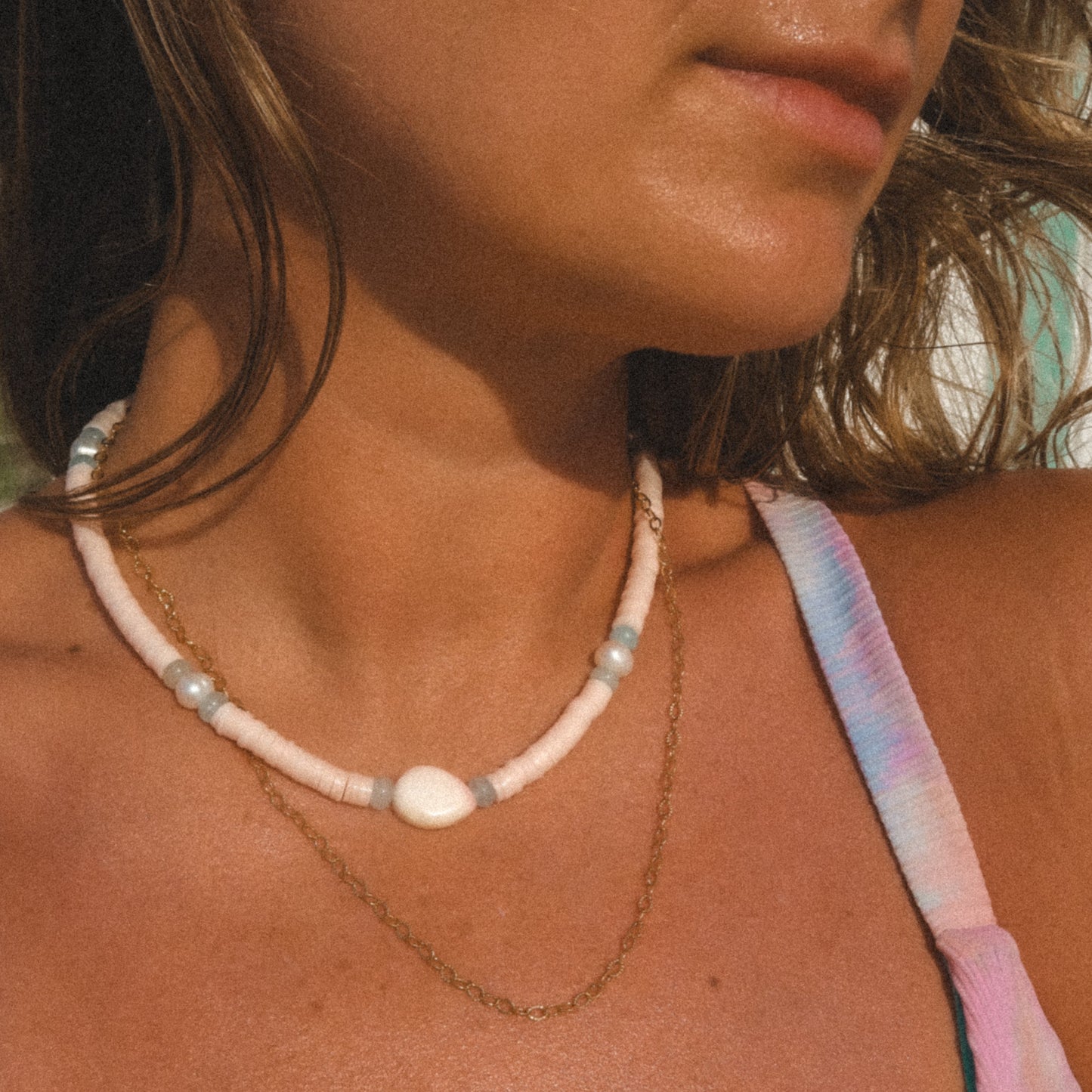 Sobe Pearl & Conch Necklace