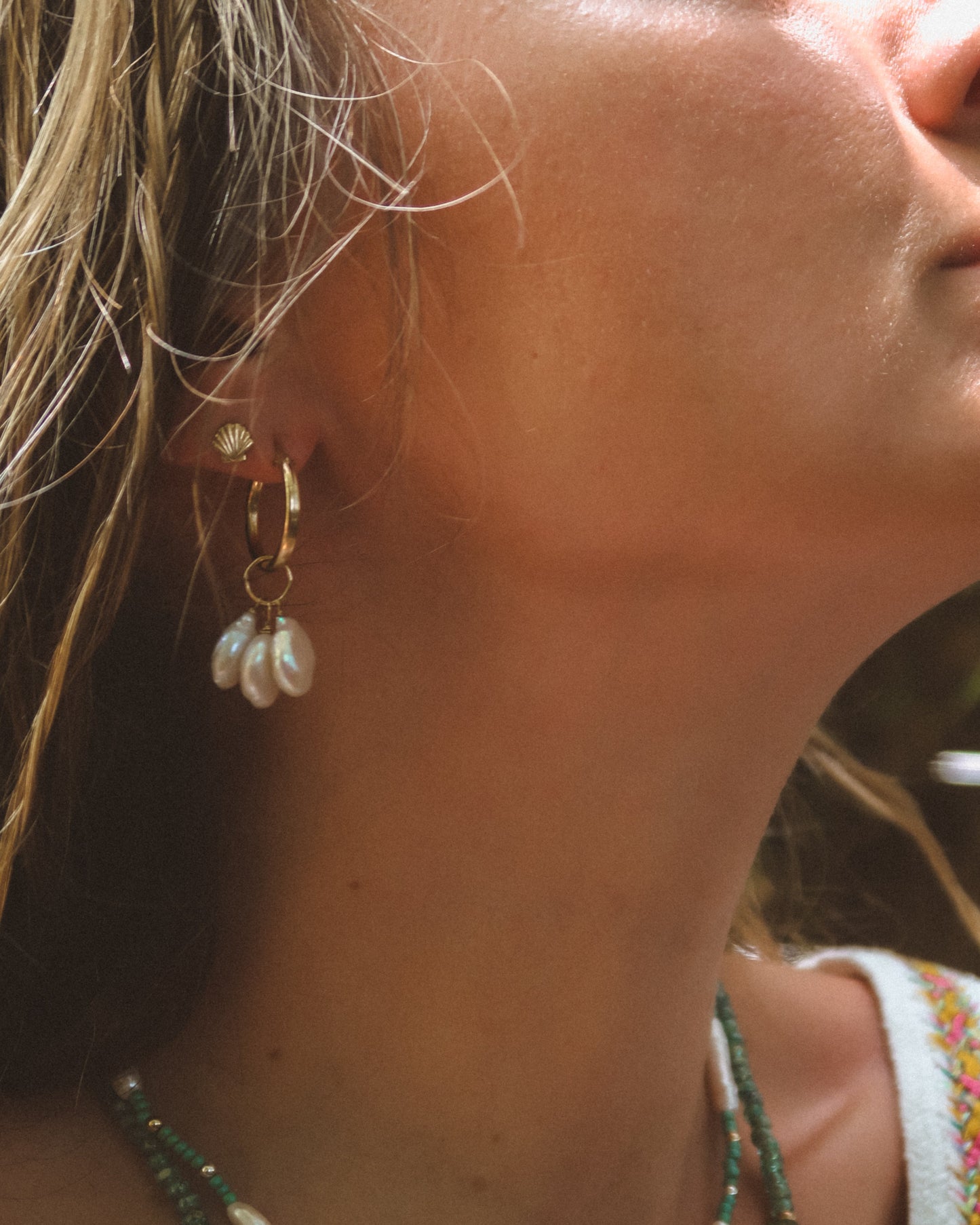 Perla Pesos Cluster Hoops