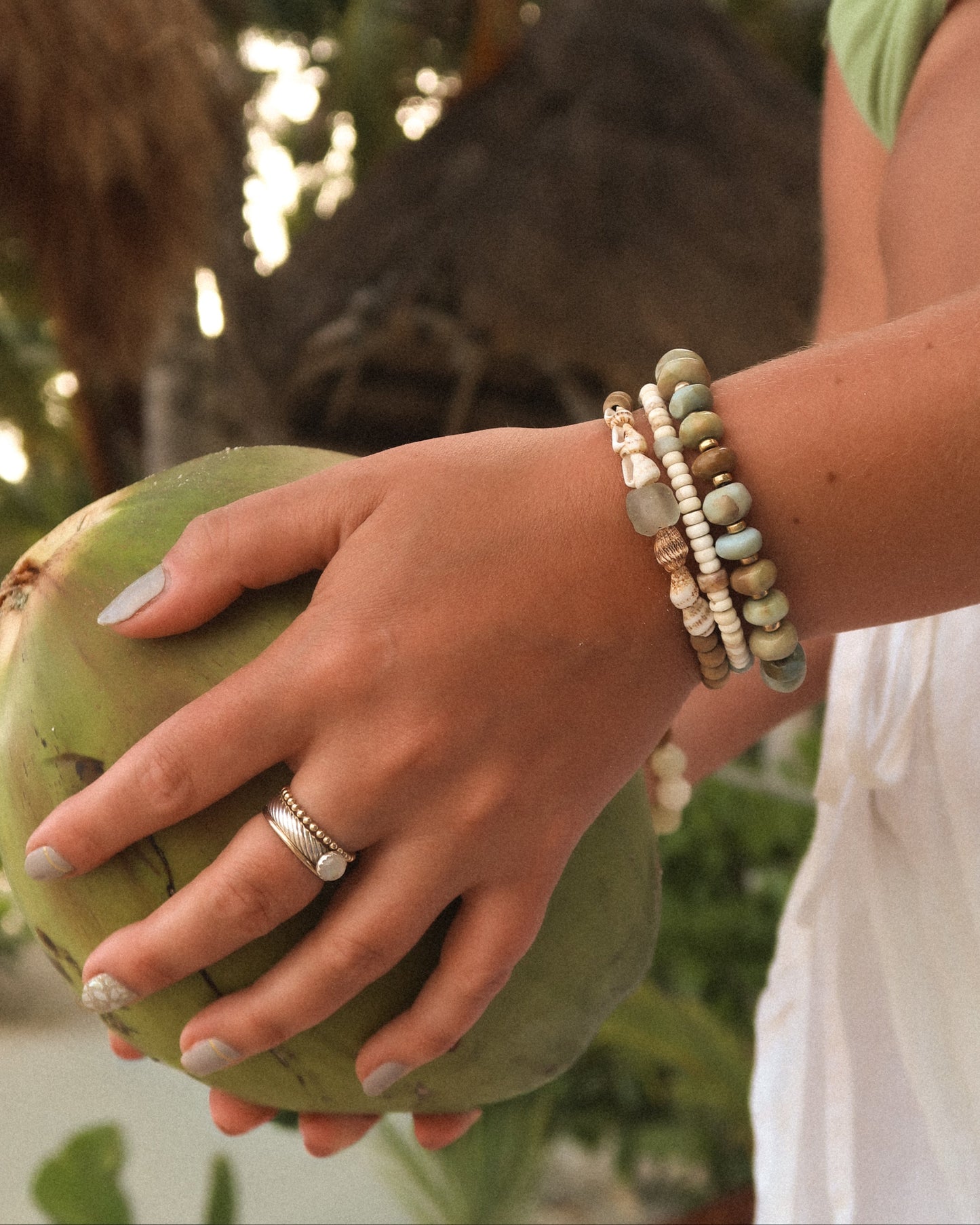 Sol y Sombras Opal Bracelet