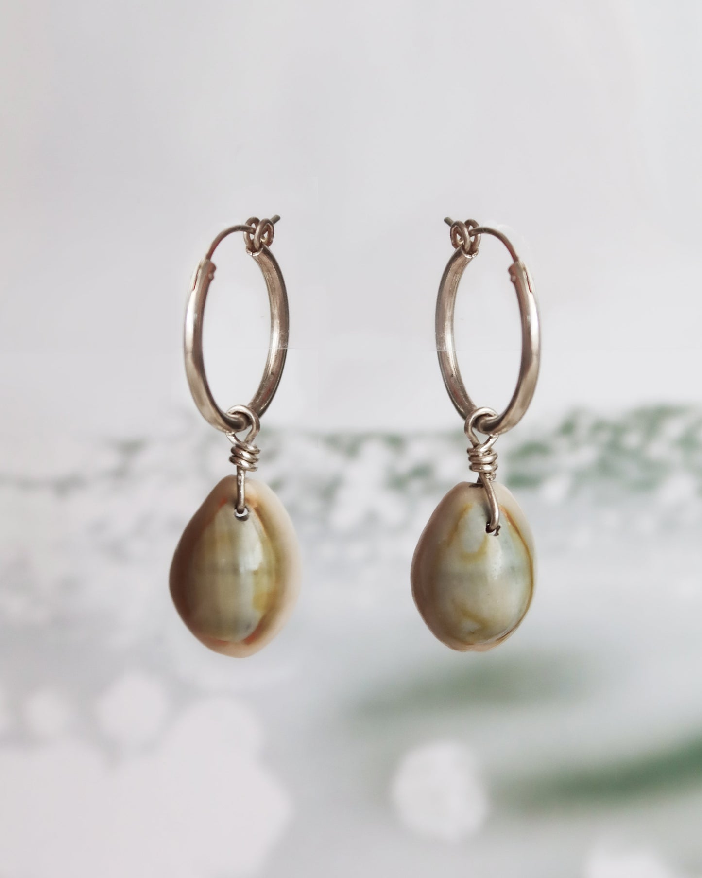Laguna Cowrie Hoops