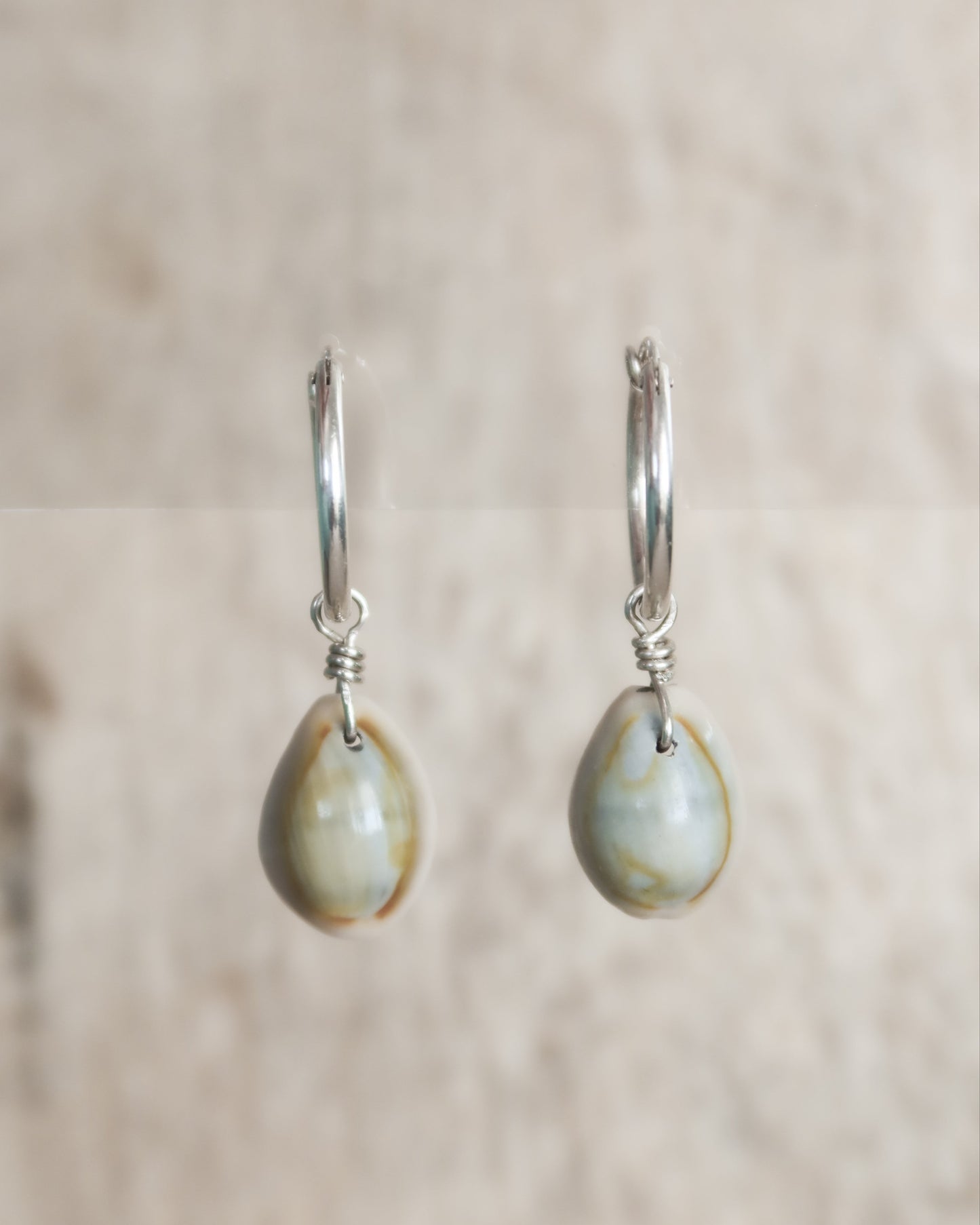 Laguna Cowrie Hoops