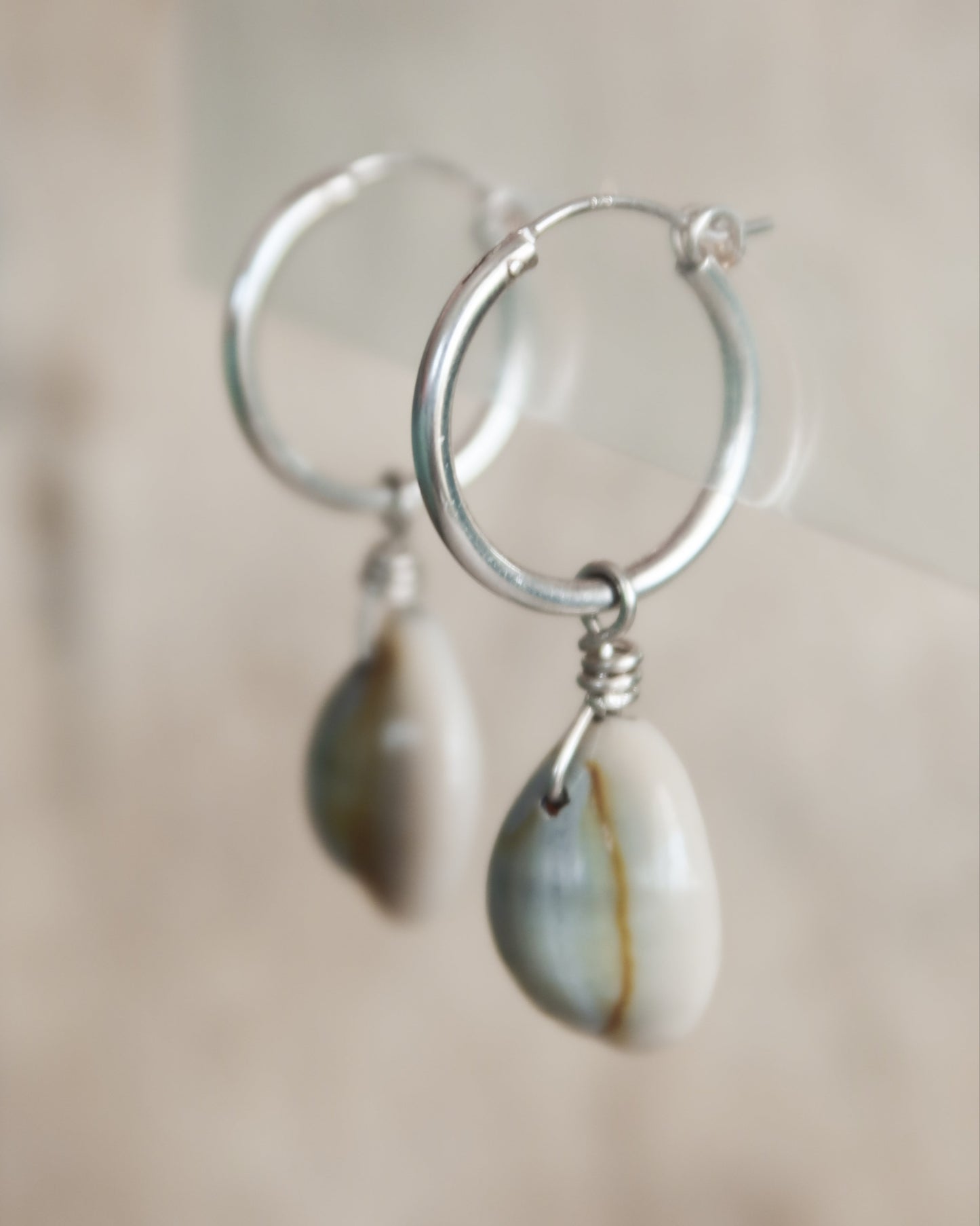 Laguna Cowrie Hoops