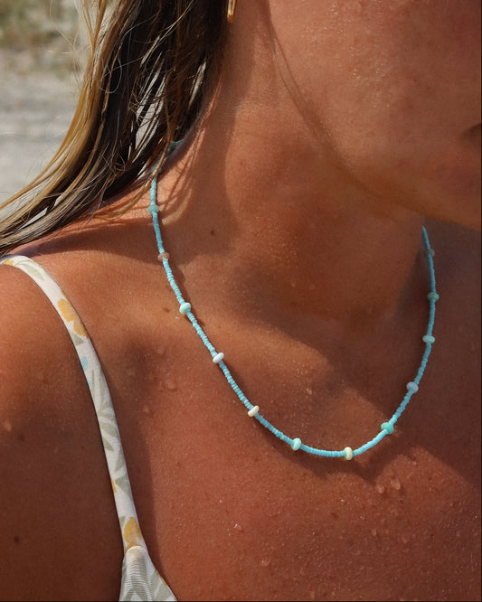 Blue Hour Satellite Necklace