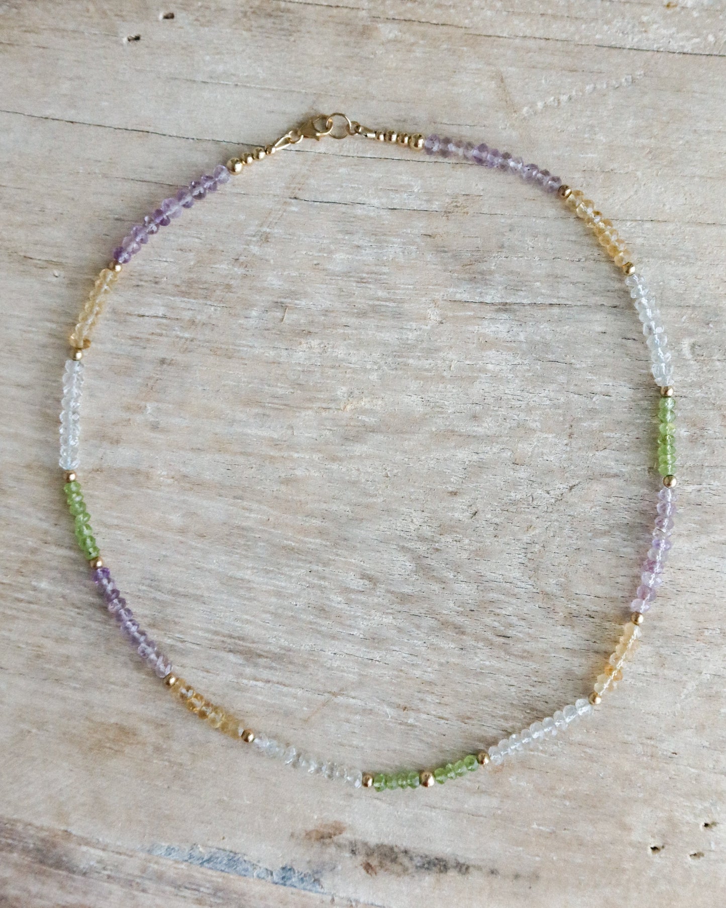 Aura Gemstone Necklace