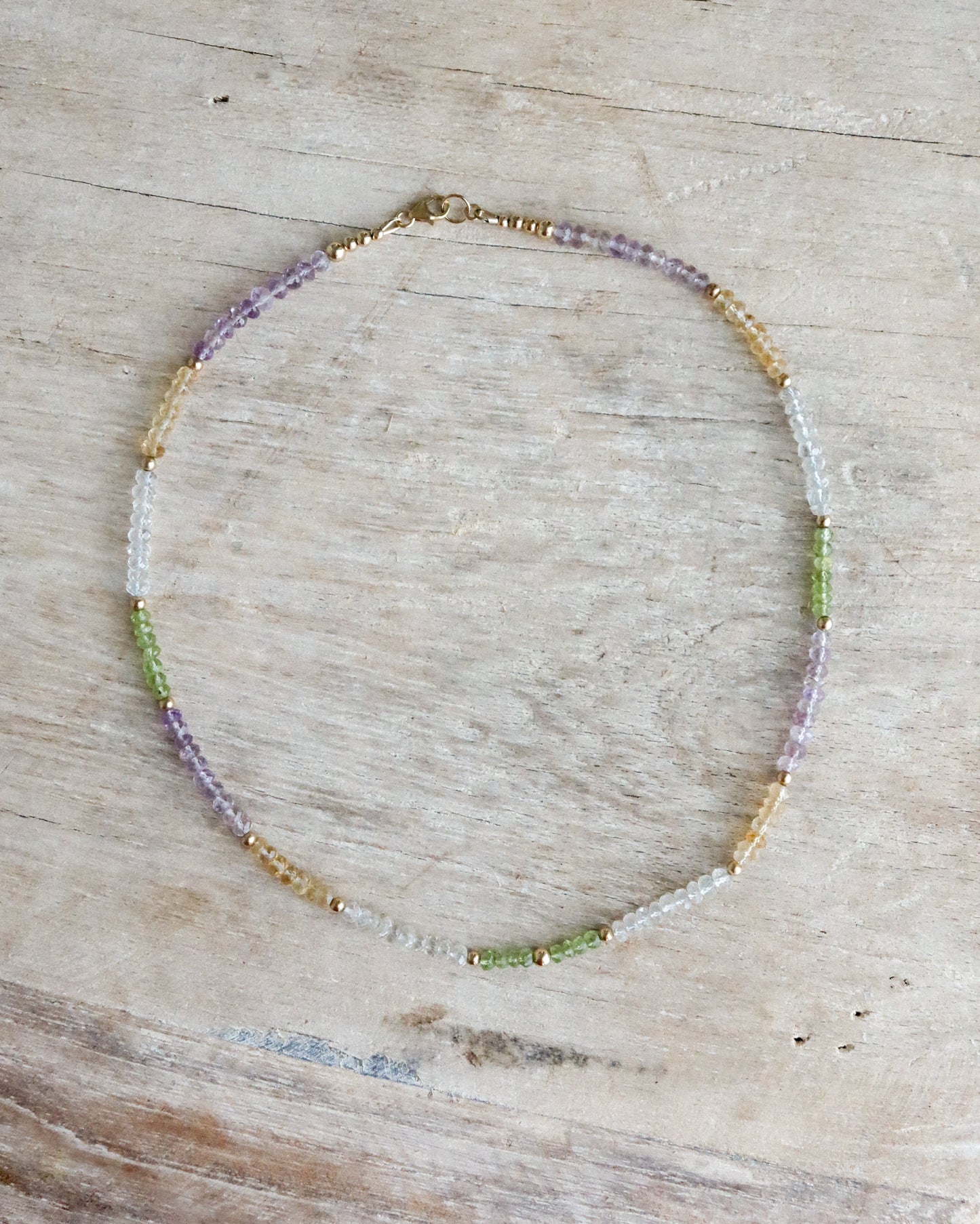 Aura Gemstone Necklace