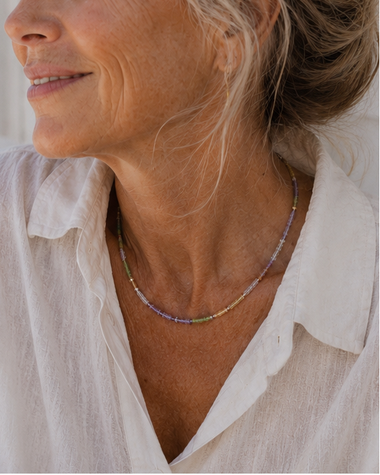 Aura Gemstone Necklace