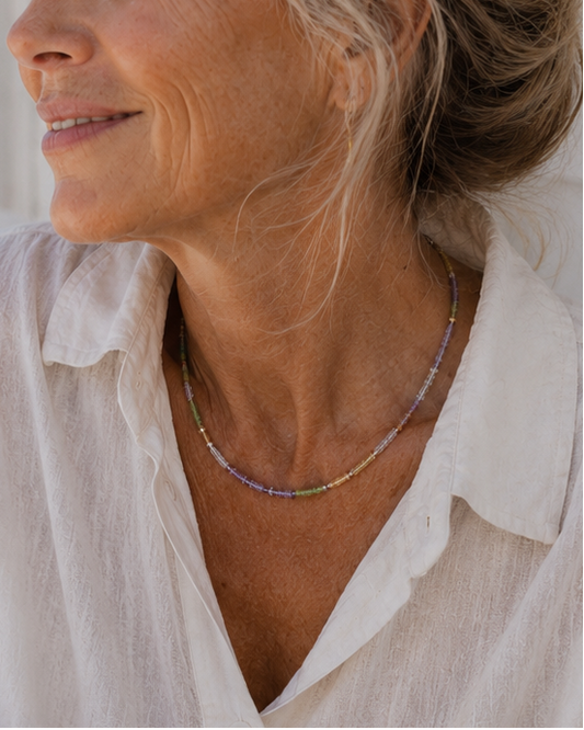 Aura Gemstone Necklace