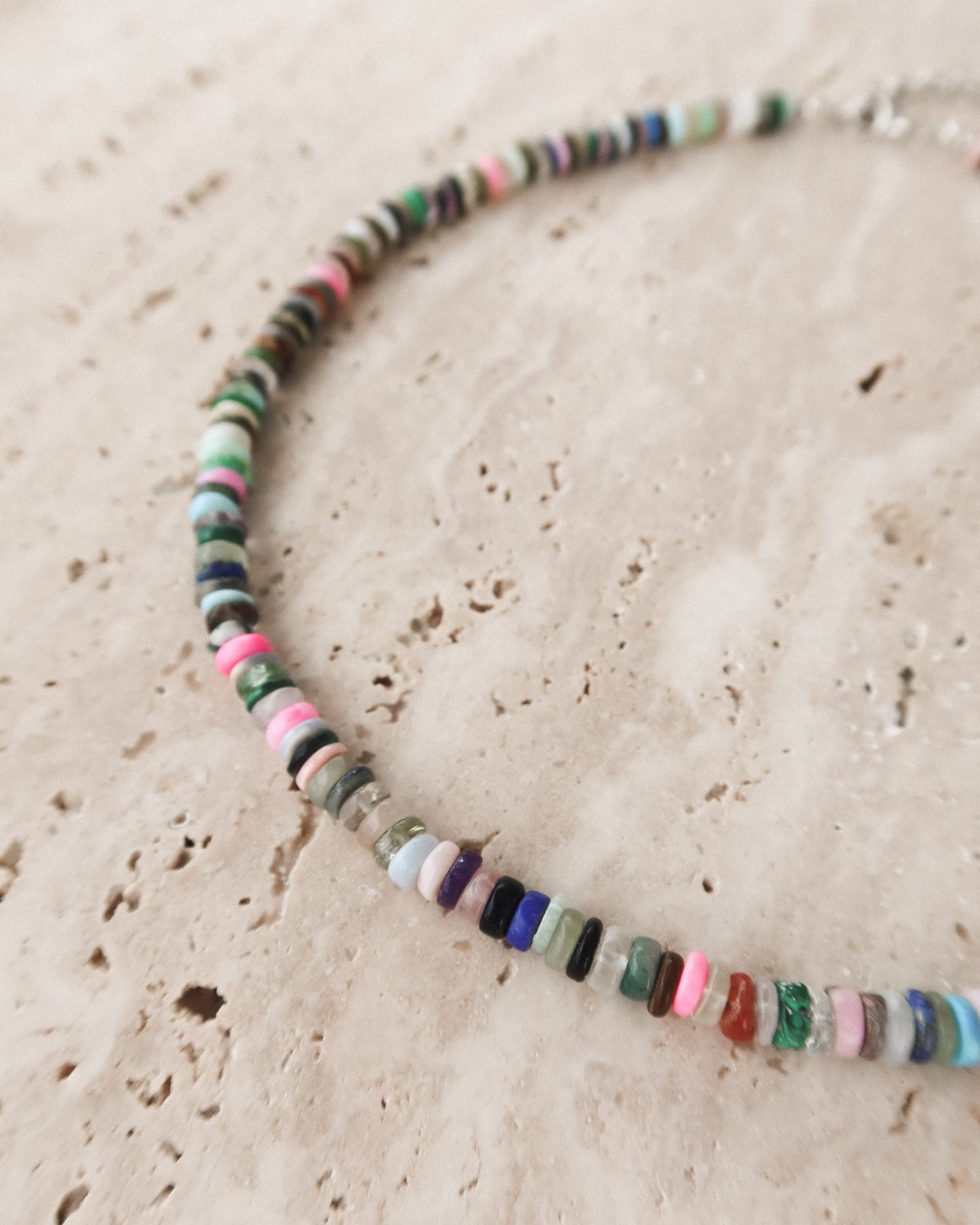 Large Confetti Heishi Necklace