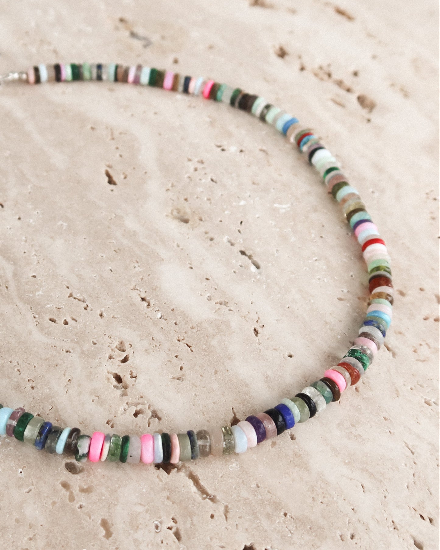 Large Confetti Heishi Necklace