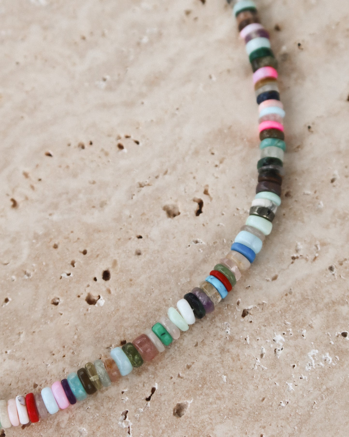 Large Confetti Heishi Necklace