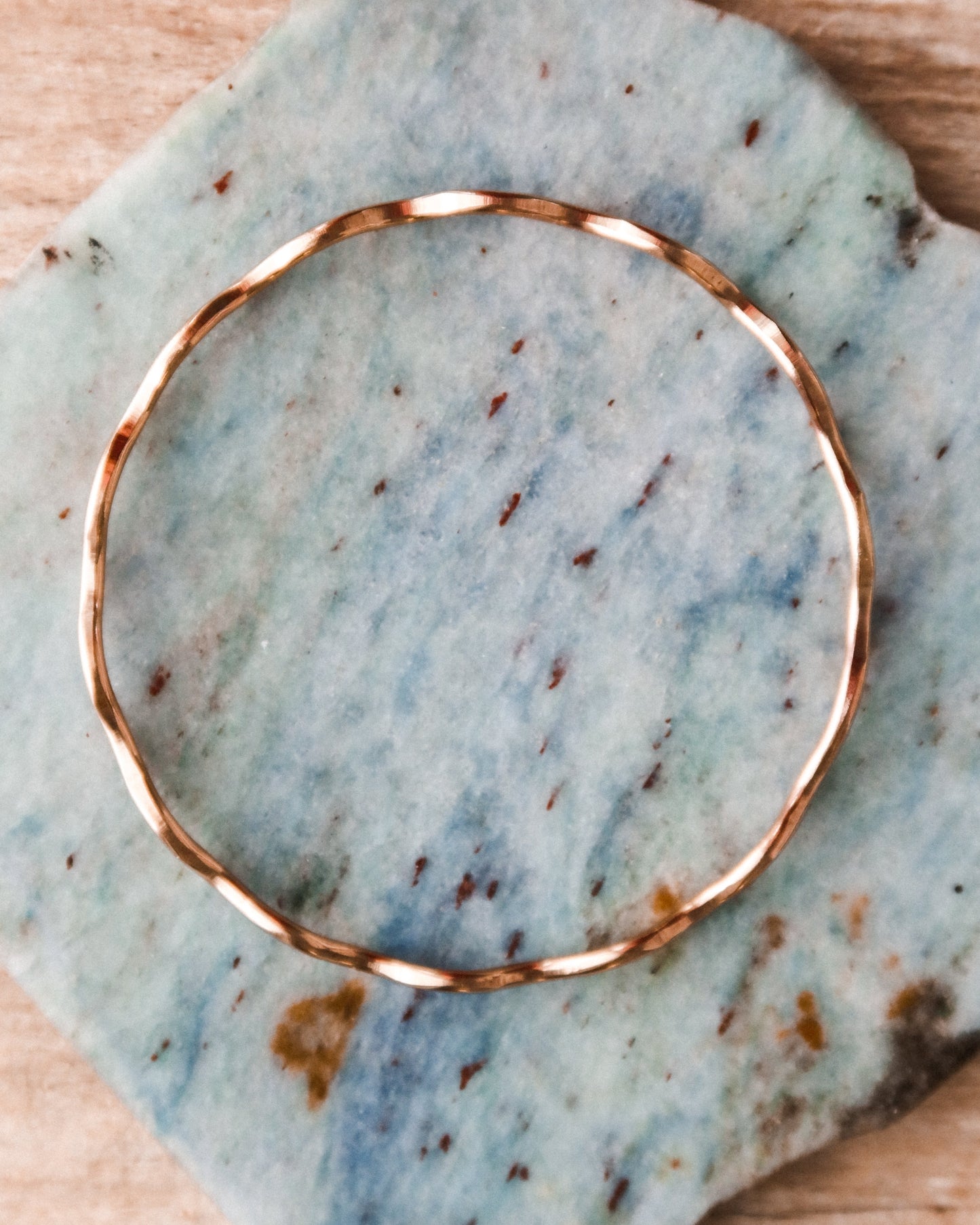 Medium Gold Wave Bracelet