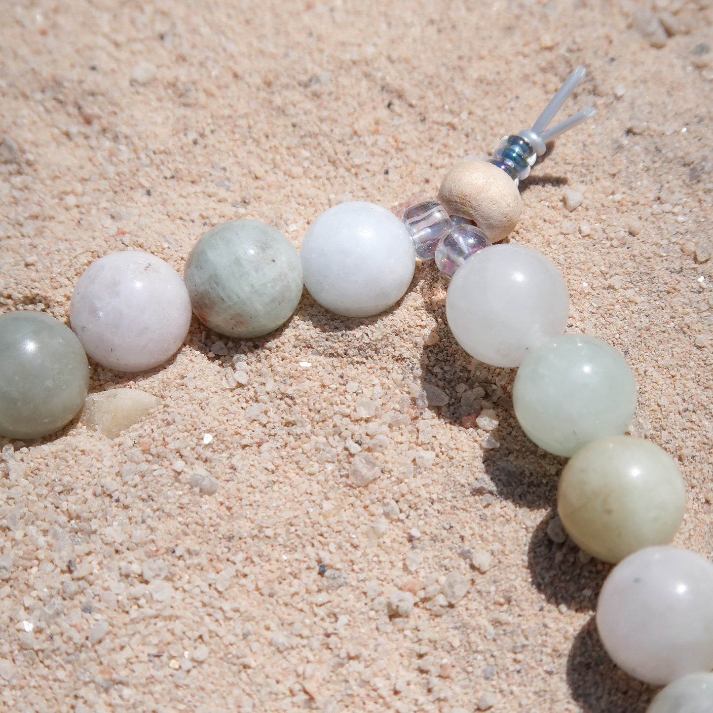 Hydrangea Morganite Bracelet