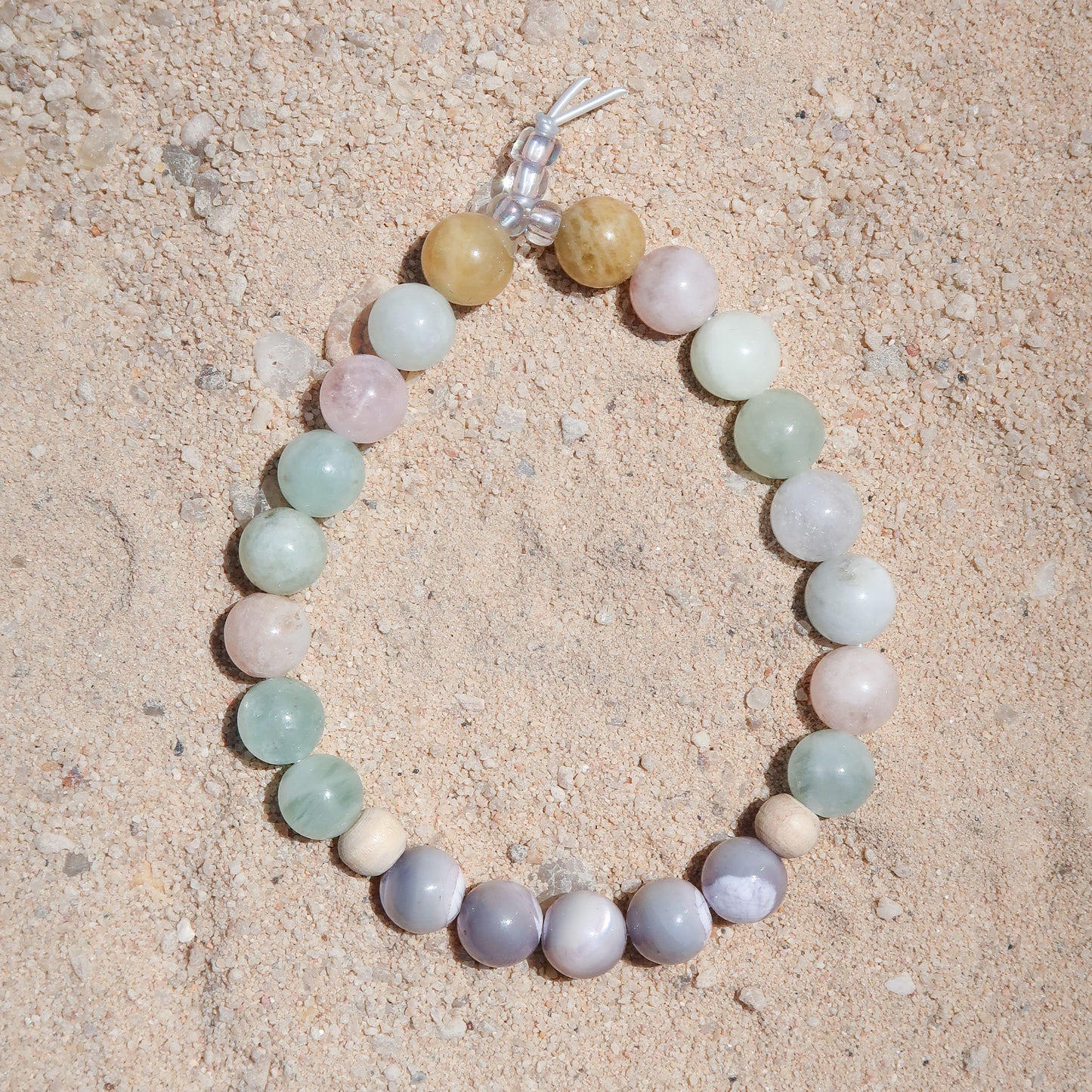 Hydrangea Morganite Bracelet