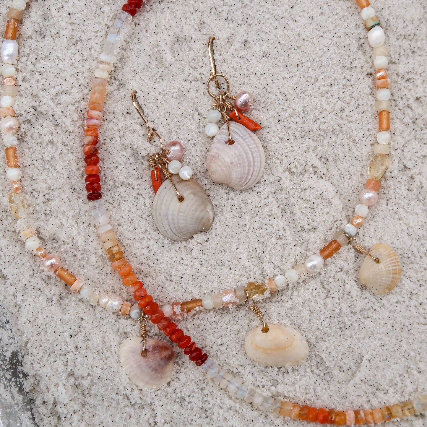 Anna Maria Pearl & Shell Necklace