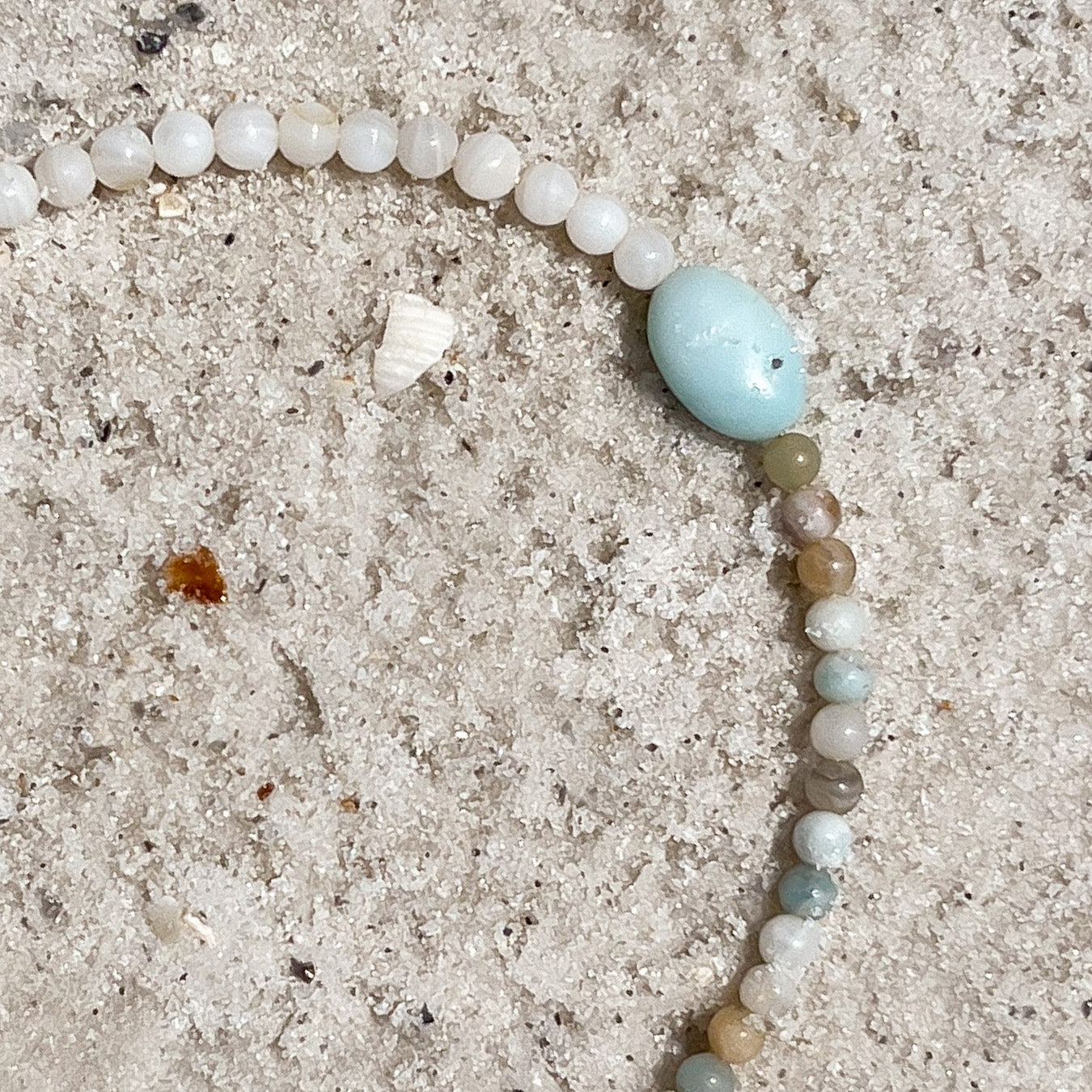 Beach House Mother of Pearl Anklet